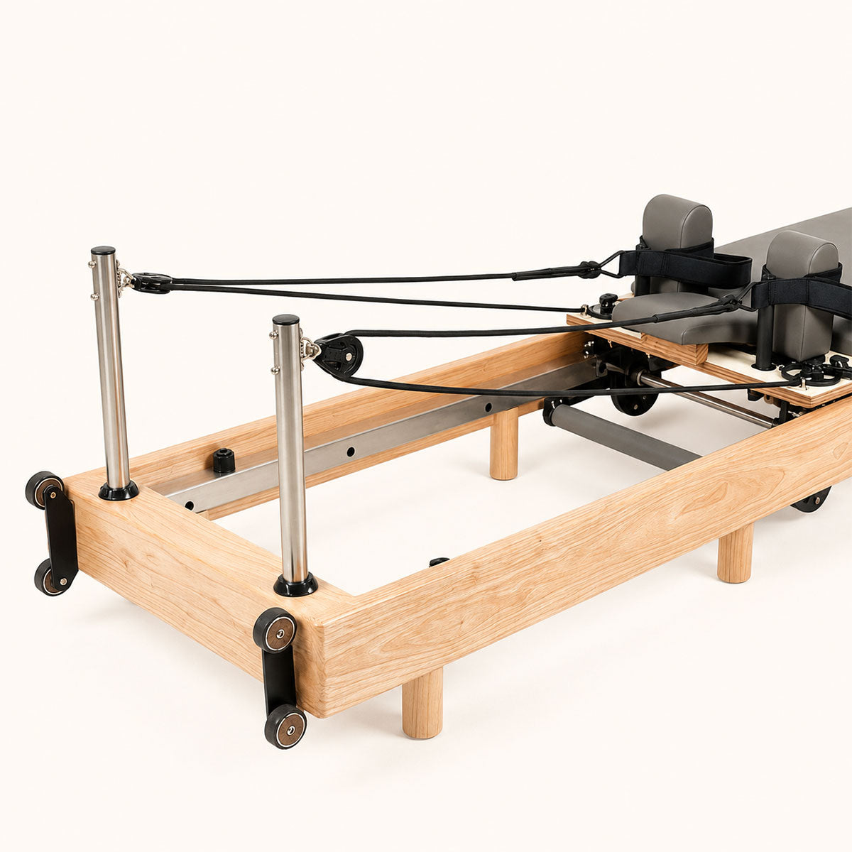 nexace Wood Pilates Reformer Machine for Home Fitness – nexacePilates