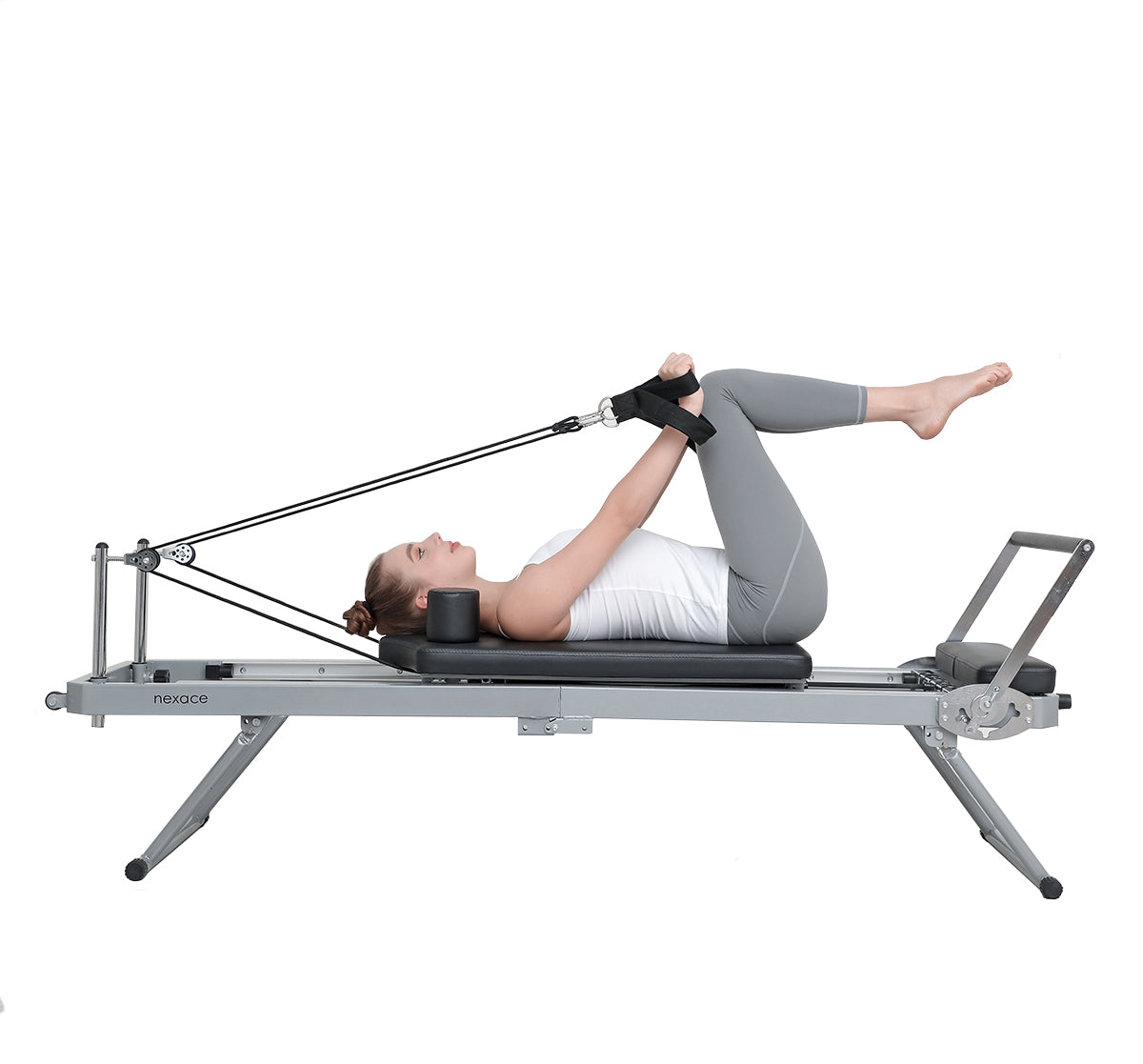 nexace Pilates Reformer Machine ,Foldable Pilates Machine Equipment for Home