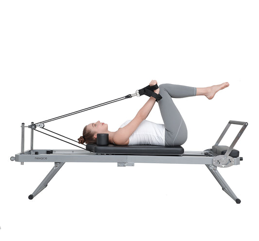 nexace Pilates Reformer Machine ,Foldable Pilates Machine Equipment for Home